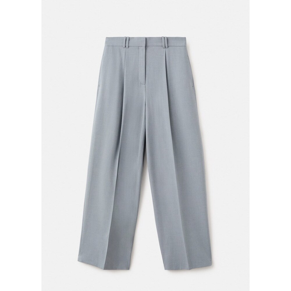 MANGO - Straight suit trousers blue - 4 - Woman